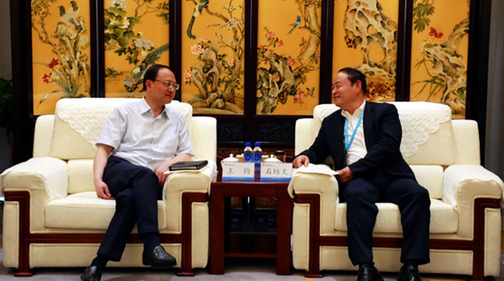 金昌市市委副書記、市長(zhǎng)王鈞一行到訪甘肅文旅集團(tuán)